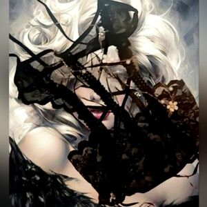 🩷2 pc Sexy lingerie set wLace up back  and  Garter attachment & Panties 🩷